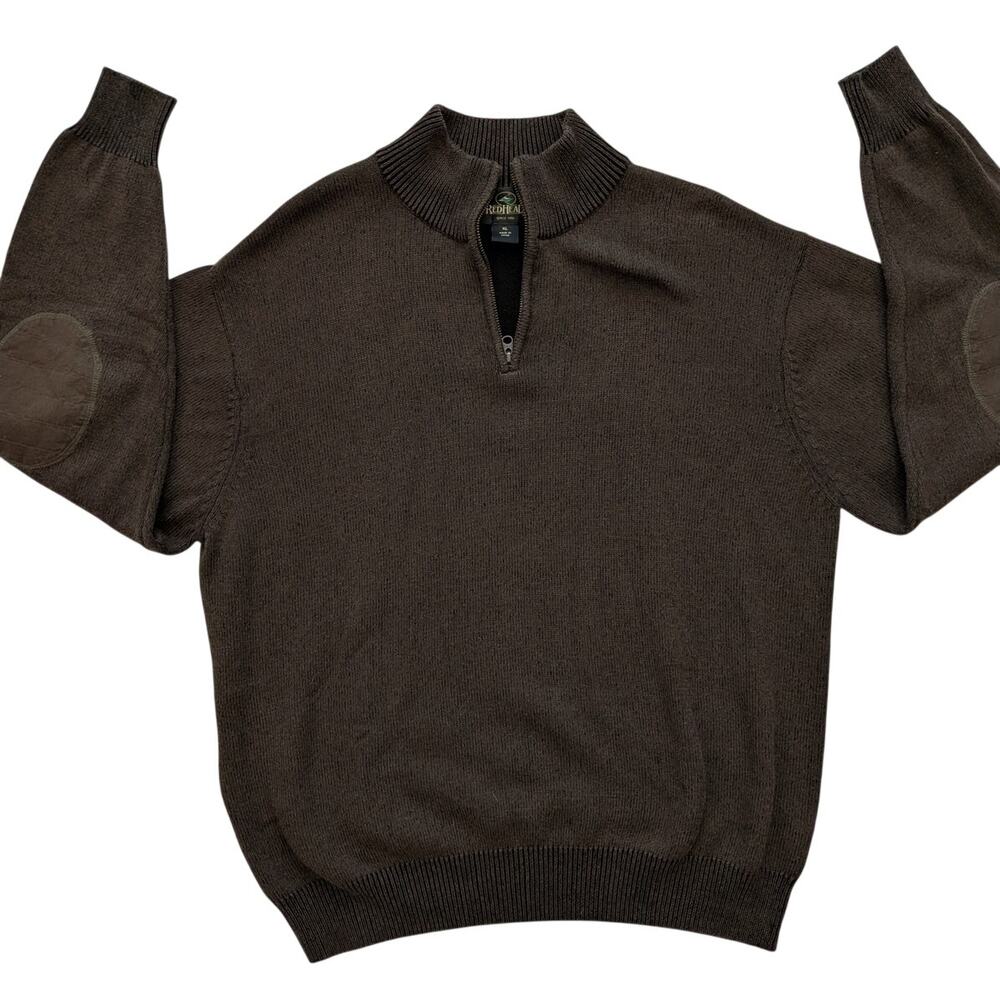 Red Head Mens XL Heavy Winter Sweater Dark Green Tactical Hunting Outdoor